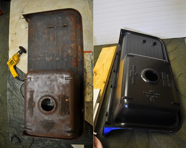 2012-02-03 Bathroom sink strip and prep 04