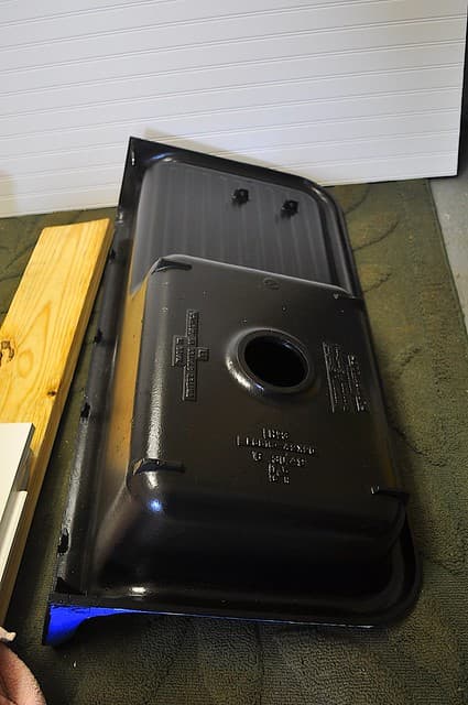 2012-02-03 Bathroom sink strip and prep 01